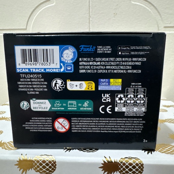 Funko Collectible Box with Black and White Design - Picture 2 of 3